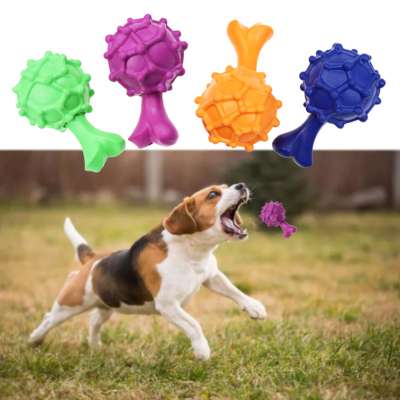 High Quality Soft Rubber Dog Toy Custom Squeak Dog Toy Chew Toy